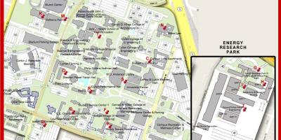 Zemljevid university of Houston